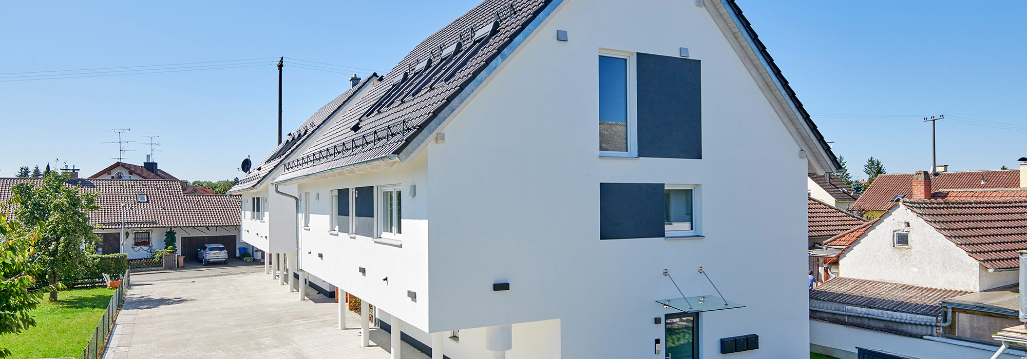 HA Projektbau Dreifamilienhäuser in Aiterhofen